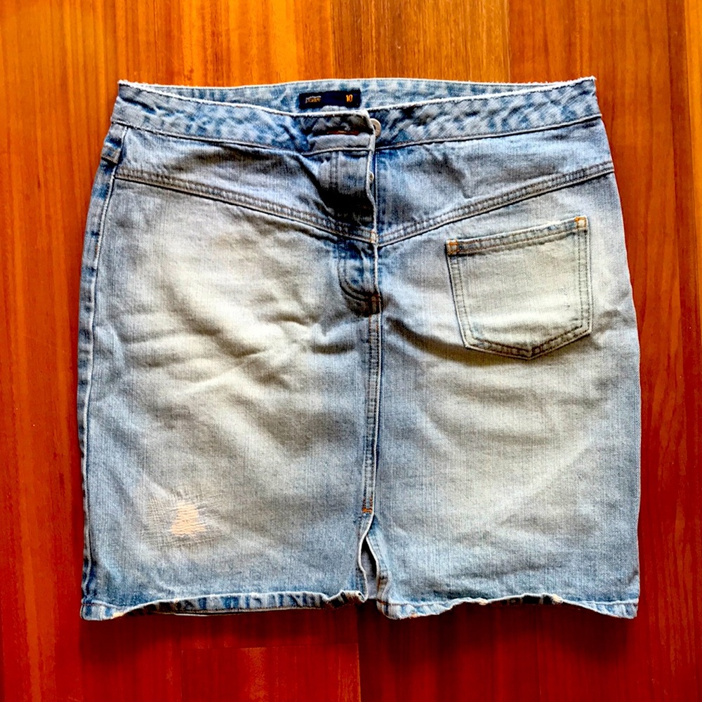 Vintage J.Crew Denim Skirt
